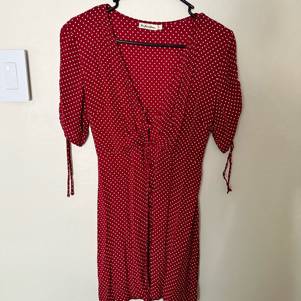 For Love & Lemons Red Dress
